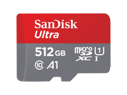 SANDISK 512GB Ultra microSD UHS-I Card