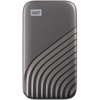 Внешний SSD диск 1Tb, WD My Passport WDBAGF0010BSL-WESN, USB Type-C/3.2, Silver