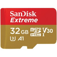 SanDisk Extreme microSD card for Mobile Gaming 32GB + RescuePRO Deluxe 100MB/s A2 C10 V30 UHS-I U3; EAN:619659182113