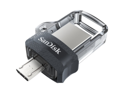 SanDisk Ultra Dual Drive m3.0 256GB 130MB/s; EAN:619659154400