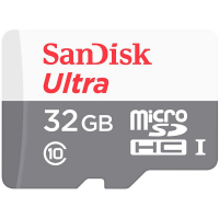 SanDisk Ultra microSDHC 32GB 100MB/s Class 10 UHS-I; EAN:619659184384