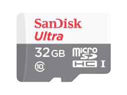 SanDisk Ultra microSDHC 32GB 100MB/s Class 10 UHS-I; EAN:619659184384