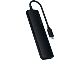 SATECHI Slim Multiport with Ethernet Adapter (Black)