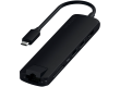 SATECHI Slim Multiport with Ethernet Adapter (Black)