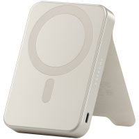 SATECHI Qi2 10K Magnetic Power Bank with Stand (Sand)