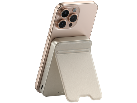 SATECHI Qi2 10K Magnetic Power Bank with Stand (Sand)