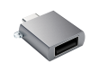 SATECHI Aluminum Type-C to USB 3.0 Adapter Space Gray