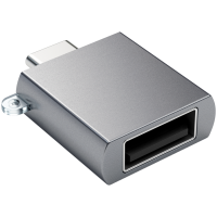SATECHI Aluminum Type-C to USB 3.0 Adapter Space Gray