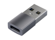SATECHI Type-A to Type-C Adapter -Space Gray