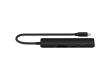 SATECHI 6-in-1 USB-C Slim Multiport Adapter (Black)