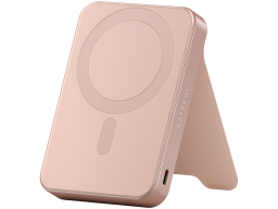 SATECHI Qi2 10K Magnetic Power Bank with Stand (Desert Rose)