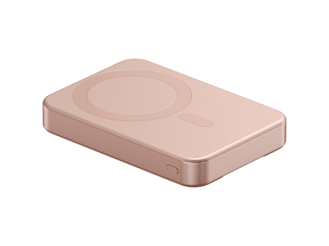 SATECHI Qi2 10K Magnetic Power Bank with Stand (Desert Rose)