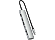 SATECHI 7-in-1 USB-C Slim Multiport Adapter with Ethernet (Silver)