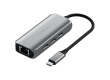SATECHI 4-in-1 USB-C Hub with 2.5 Gigabit Ethernet - Space Gray