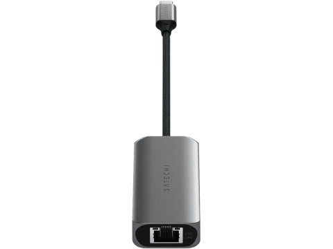 SATECHI 4-in-1 USB-C Hub with 2.5 Gigabit Ethernet - Space Gray