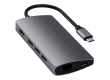 SATECHI Type-C Multi-Port Adapter 4K with Ethernet V2 Space Gray