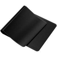 SATECHI Vegan-Leather Premium Desk Mat (Black)