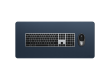 SATECHI Vegan-Leather Premium Desk Mat (Blue)