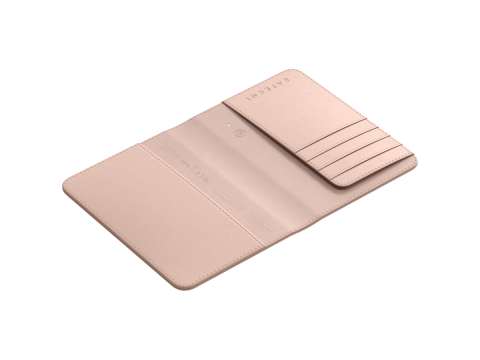 SATECHI Vegan-Leather FindAll Passport Cover (Desert Rose)