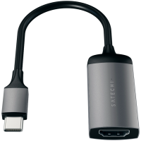 SATECHI Aluminum Type-C to HDMI Adapter 4K 60Hz Space Gray