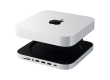 SATECHI Mac Mini Stand & Hub with NVMe SSD Enclosure - Silver