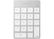 SATECHI Aluminum Slim Rechargeable Bluetooth Keypad Silver