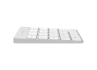 SATECHI Aluminum Slim Rechargeable Bluetooth Keypad Silver