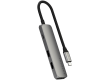 SATECHI 4-in-1 USB-C Slim Multiport Adapter 4K (Space Grey)