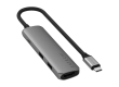 SATECHI 4-in-1 USB-C Slim Multiport Adapter 4K (Space Grey)