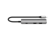 SATECHI 4-in-1 USB-C Slim Multiport Adapter 4K (Space Grey)