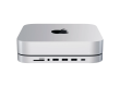 SATECHI Mac Mini Stand & Hub - Silver