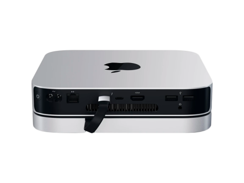 SATECHI Mac Mini Stand & Hub - Silver