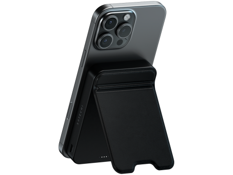 SATECHI Qi2 10K Magnetic Power Bank with Stand (Black)