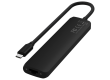 SATECHI 7-in-1 USB-C Slim Multiport Adapter with Ethernet (Black)