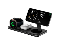 SATECHI Qi2 Trio Wireless Charging Pad - with Type A,C,G plugs