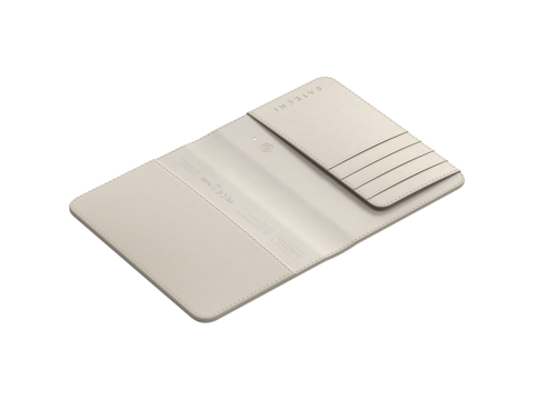 SATECHI Vegan-Leather FindAll Passport Cover (Sand)