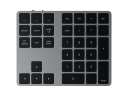 SATECHI Aluminum Extended Keypad Space Gray