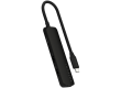 SATECHI 4-in-1 USB-C Slim Multiport Adapter 4K (Black)
