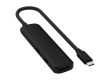 SATECHI 4-in-1 USB-C Slim Multiport Adapter 4K (Black)
