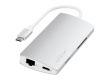 SATECHI Type-C Multi-Port Adapter 4K with Ethernet V2 Silver