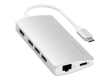 SATECHI Type-C Multi-Port Adapter 4K with Ethernet V2 Silver
