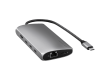 SATECHI USB-C MultiPort Adapter 8K with Ethernet V3 - Space Gray