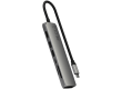 SATECHI 7-in-1 USB-C Slim Multiport Adapter with Ethernet (Space Grey)