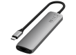 SATECHI 7-in-1 USB-C Slim Multiport Adapter with Ethernet (Space Grey)