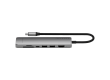 SATECHI 7-in-1 USB-C Slim Multiport Adapter with Ethernet (Space Grey)