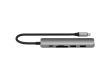 SATECHI 6-in-1 USB-C Slim Multiport Adapter (Space Grey)