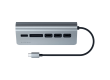 SATECHI Type-C Aluminum USB 3.0 Hub & Card Reader Space Gray