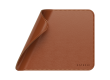 SATECHI Vegan-Leather Premium Mouse Pad (Brown)
