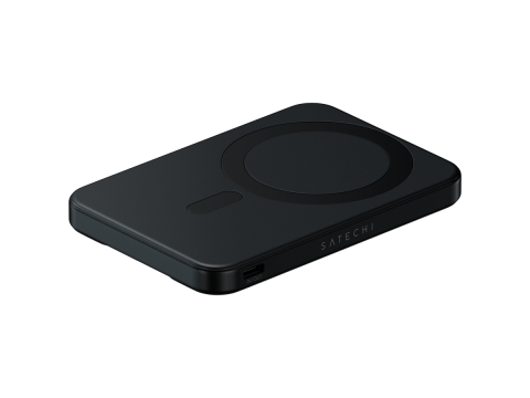 SATECHI Qi2 5K Magnetic Power Bank with Stand (Black)