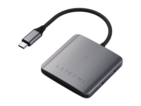 SATECHI 4-Port USB-C Hub with PD